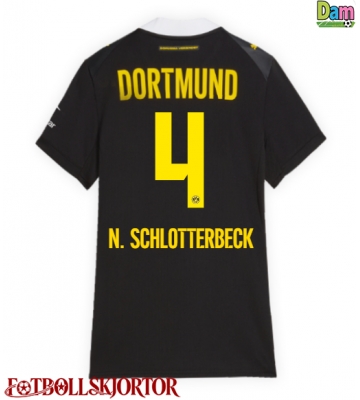 Borussia Dortmund Nico Schlotterbeck #4 Bortatröja Dam 2026-27 Kortärmad